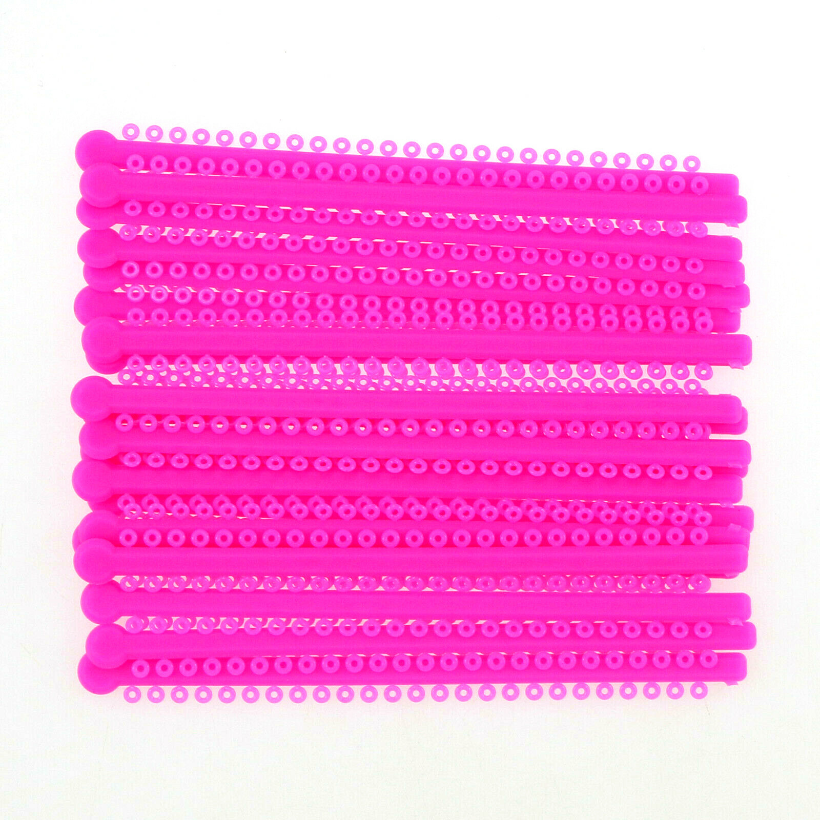 Dental Ortho Elastomeric Ligature Ties Elastic Rubber Bands Braces Light Force