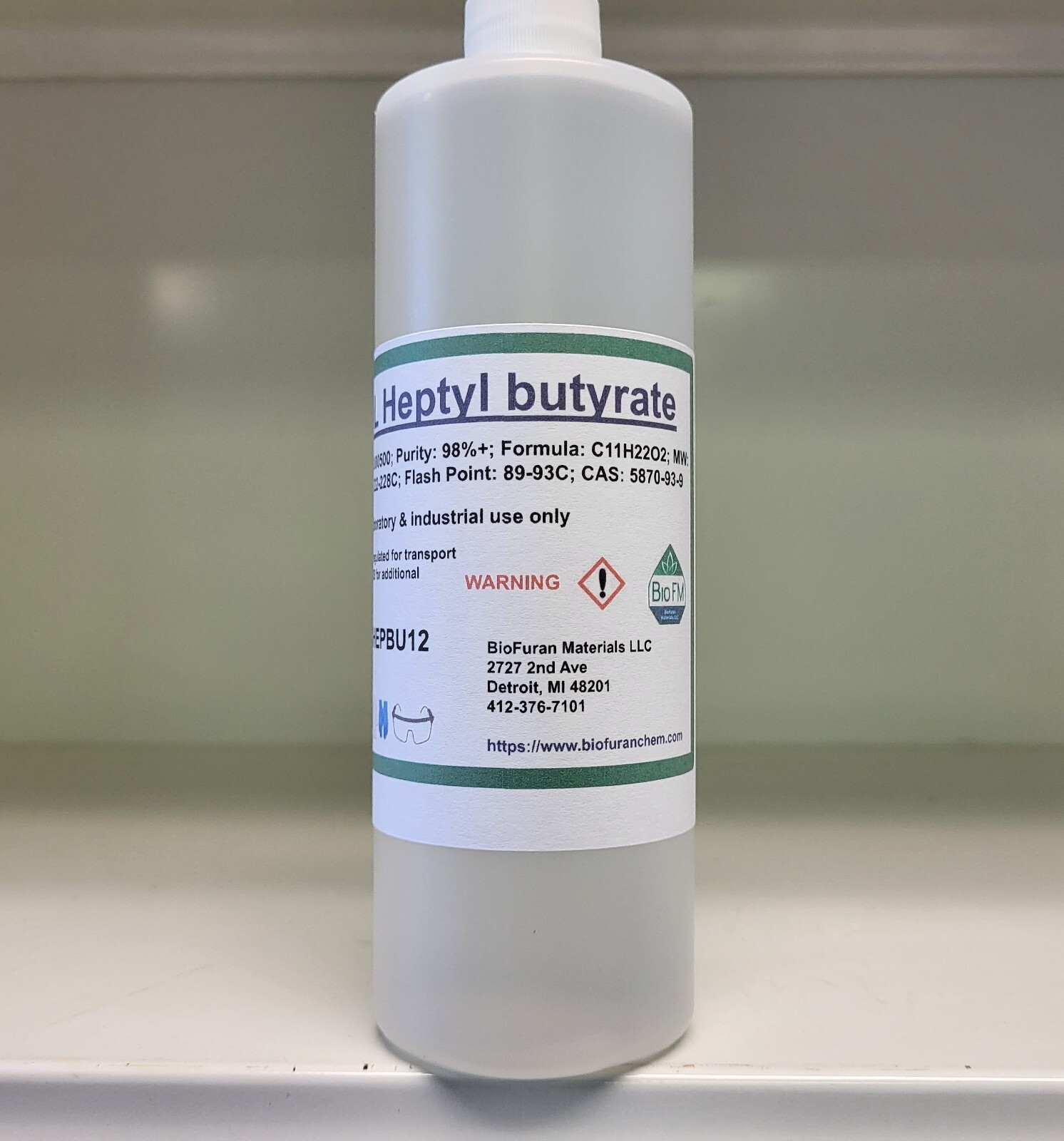 Heptyl butyrate, CAS 5870-93-9
