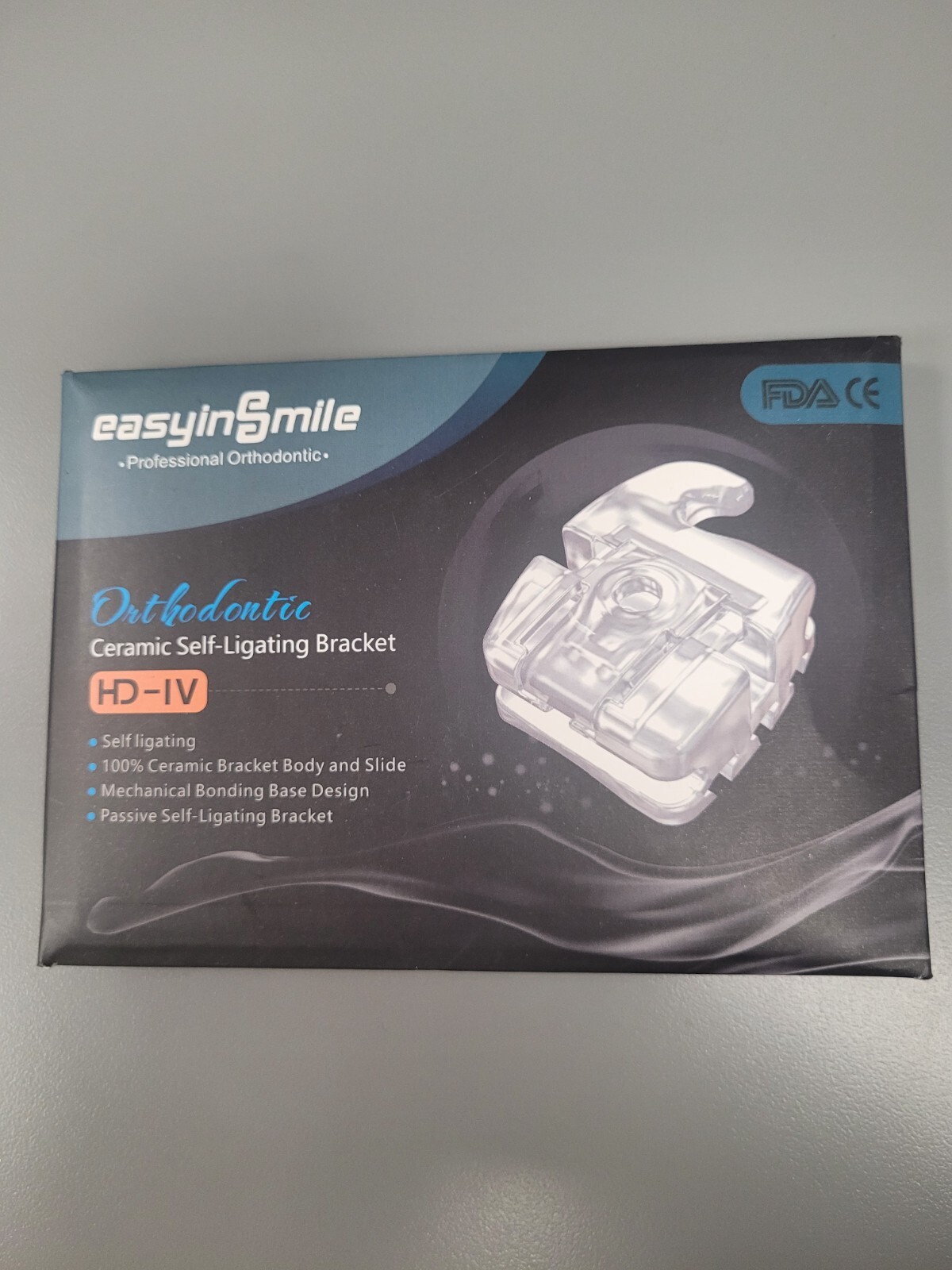 Dental Orthodontic Braces Self-Ligating Sapphire Ceramic Brackets Roth/MBT 022′
