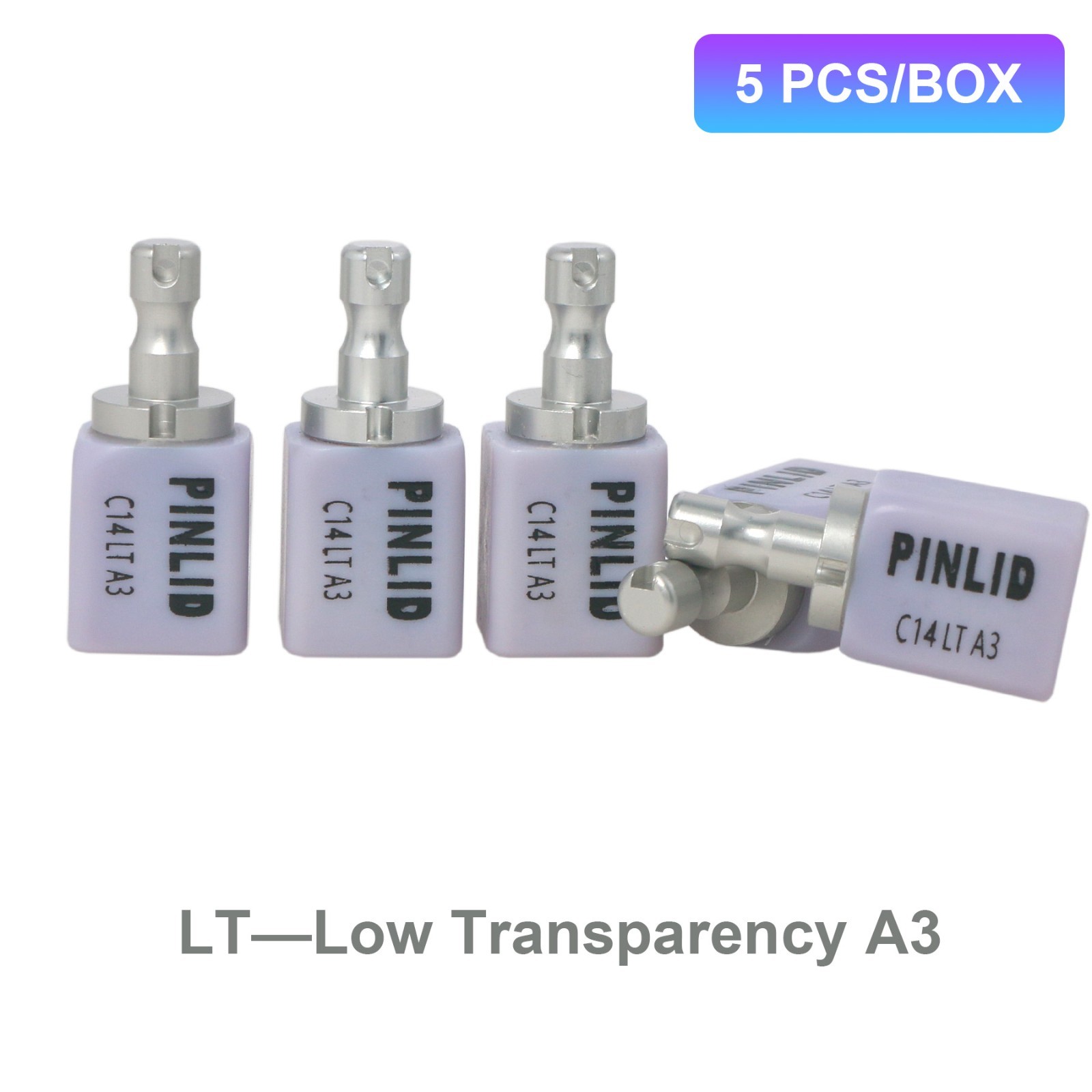 C14 LT Dental Ceramic Lithium Dislicate Blocks For Sirona Cerec E-max CAD CAM