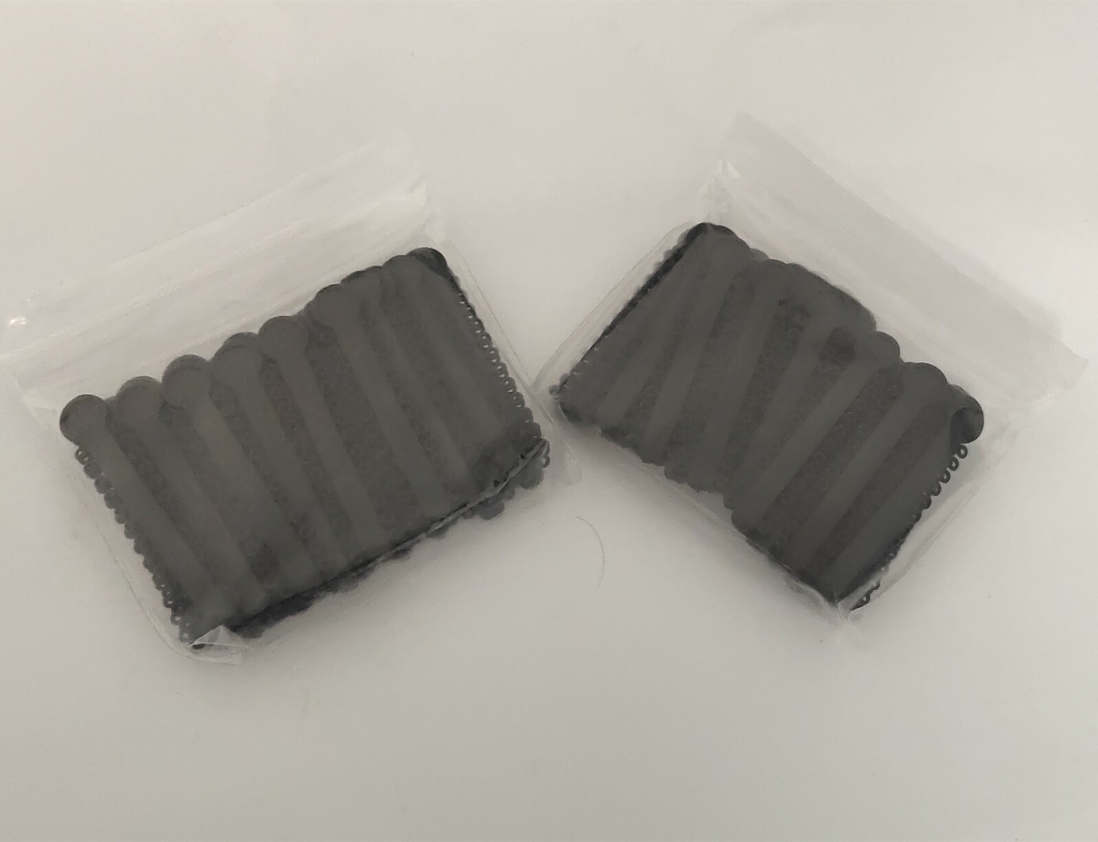 2 Packs Dental Black Color Elastic Ligature Ties Rubber Bands 1008Pcs/Pack