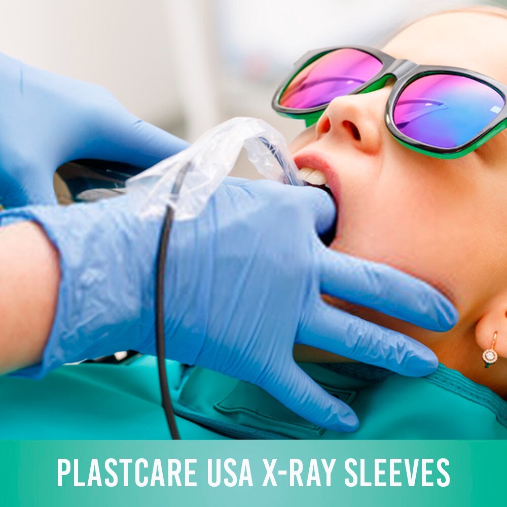 1000 8″x 1-3/8″ Digital X-Ray Sensor Sleeve Disposable Dental Cover Rayos Bulk