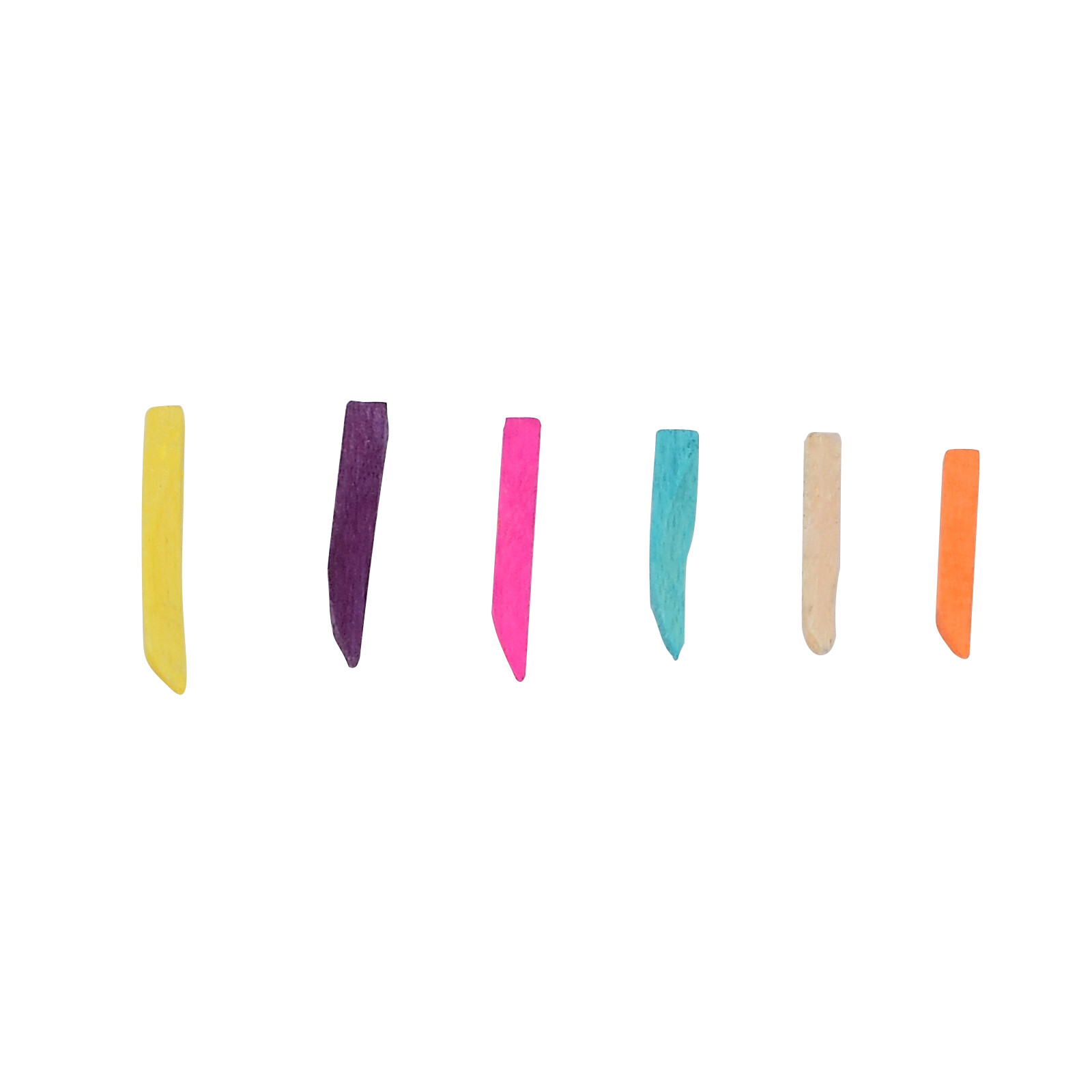 50Pcs/Box Dental Wooden Wedges Matrices To Protect Gums From Damage Multicolor