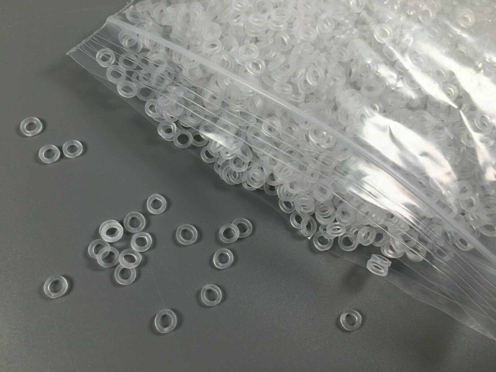 3.5OZ Dental Ortho Super Elastic Rubber BandS Ligature Ties Transparent 5 Sizes