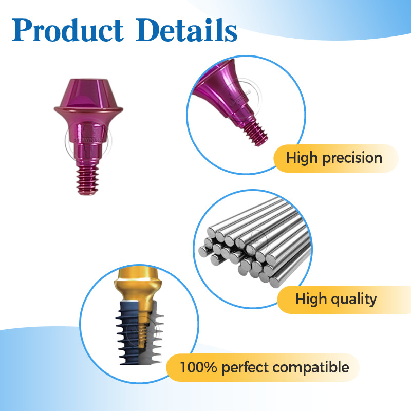 4/6/10/20 pcs Healing abutment cover screw fit to Straumann ITI BLX RB