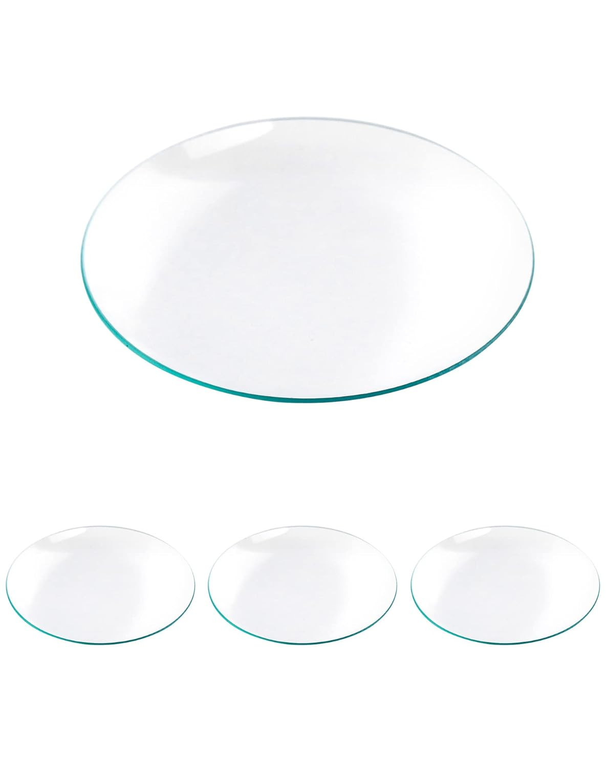 Watch Glass Beaker Cover, 4 Pack, 6″ (150Mm) Diameter, Cover Lids for Beakers &