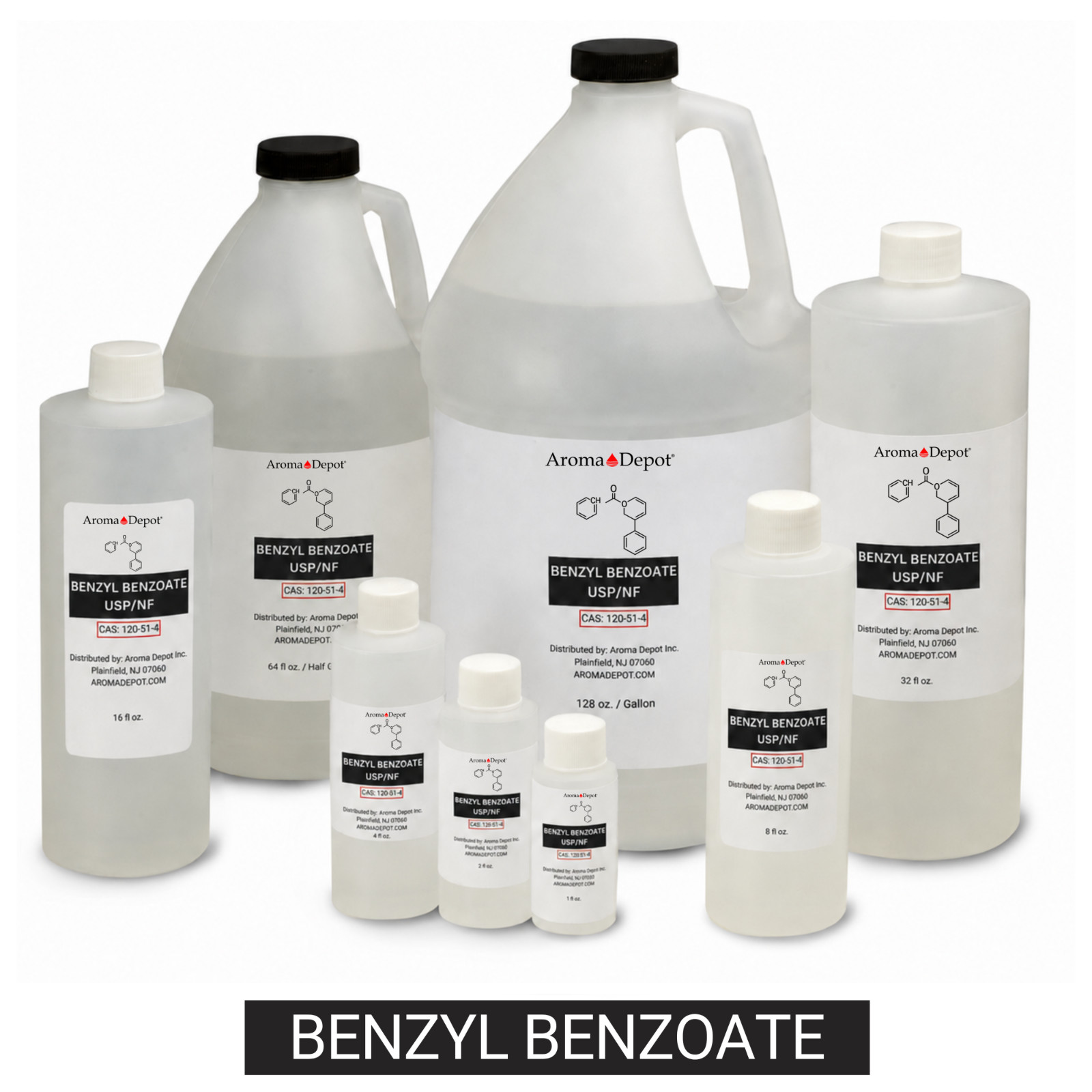 Benzyl Benzoate 32 oz. USP/NF Wholesale Cas: 120-51-4 Bulk for Aroma, Cosmetics