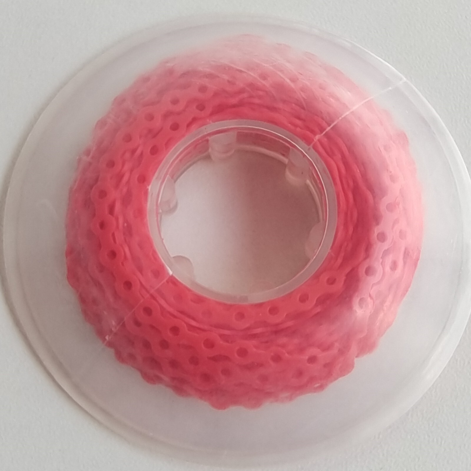 5Rcs Dental Orthodontic Elastolink Rubber Power Chain Red Long Short Continuous