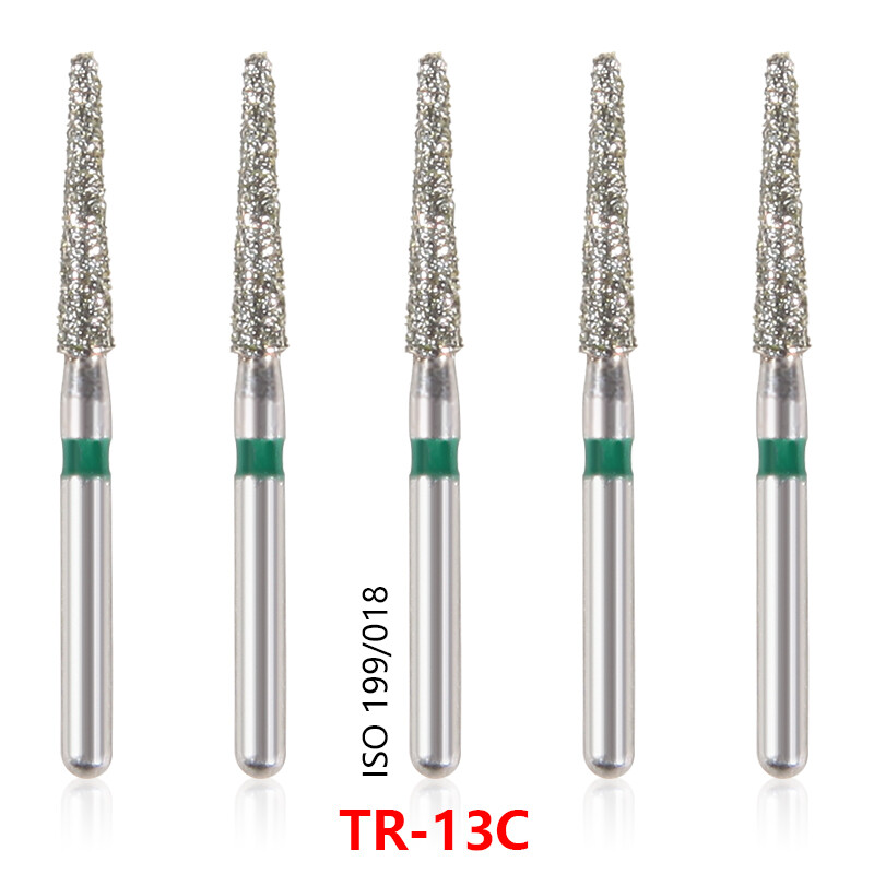 20Types 100Pcs Dental Diamond Burs Drills For High Speed Handpiece Medium FG BUR