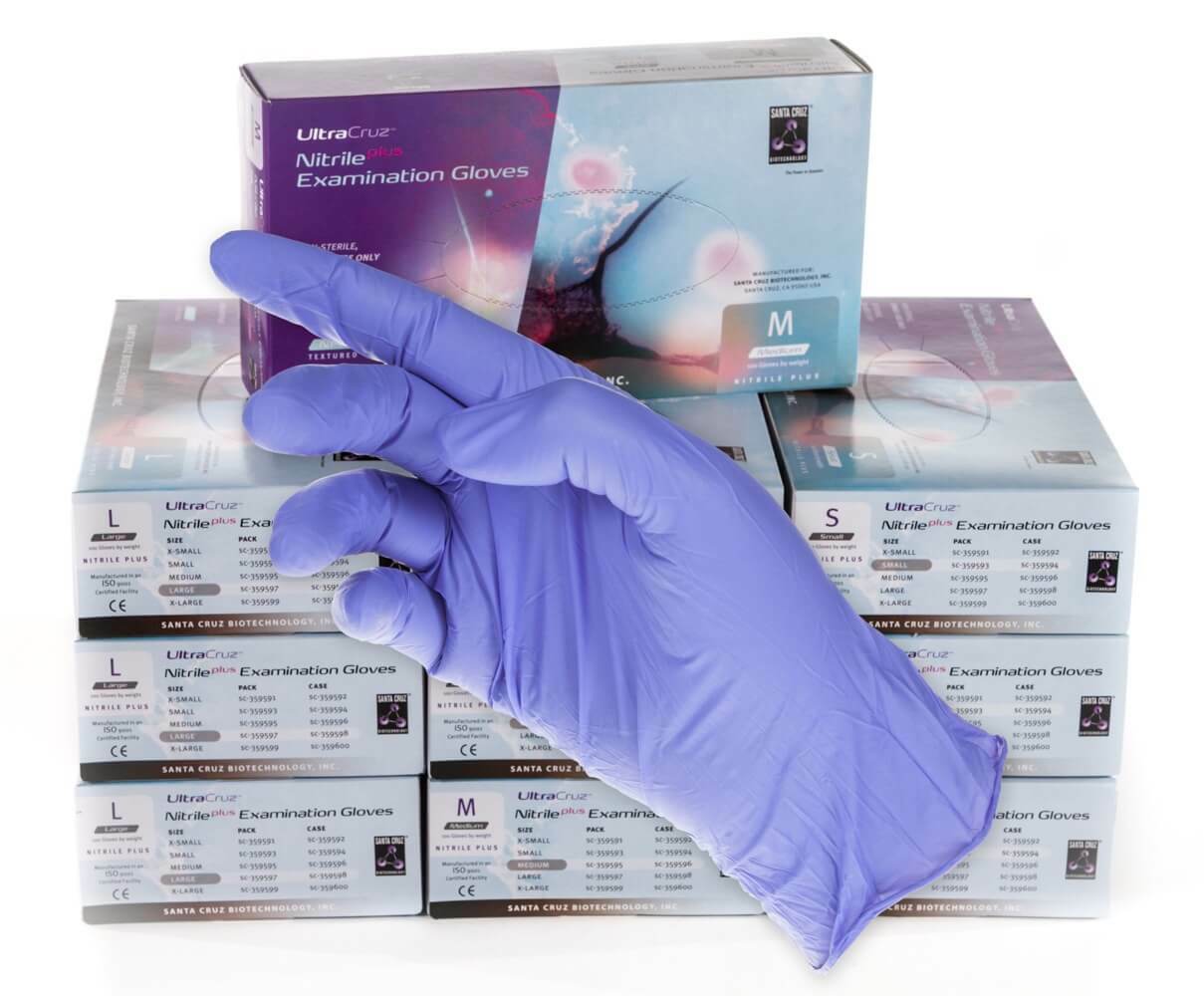UltraCruz Gloves, Nitrile Plus, Large, Case
