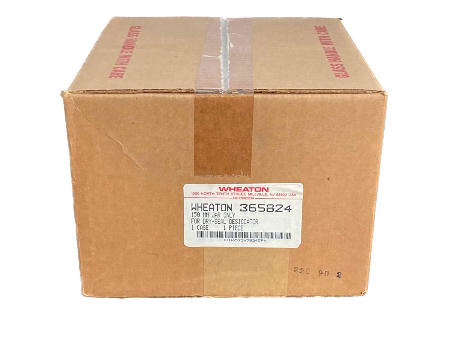 New WHEATON 150mm Soda-Lime Desiccator Jar for Dry-Seal Vacuum Desiccator 365824