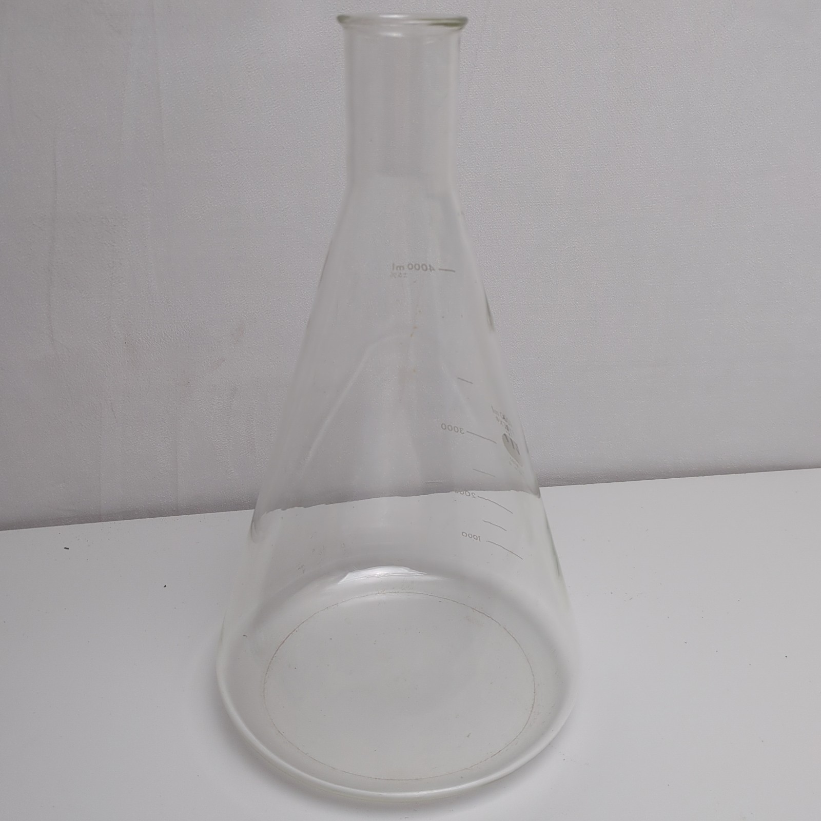 Corning Pyrex 4980-4L 4000ml Erlenmeyer Flask Heavy