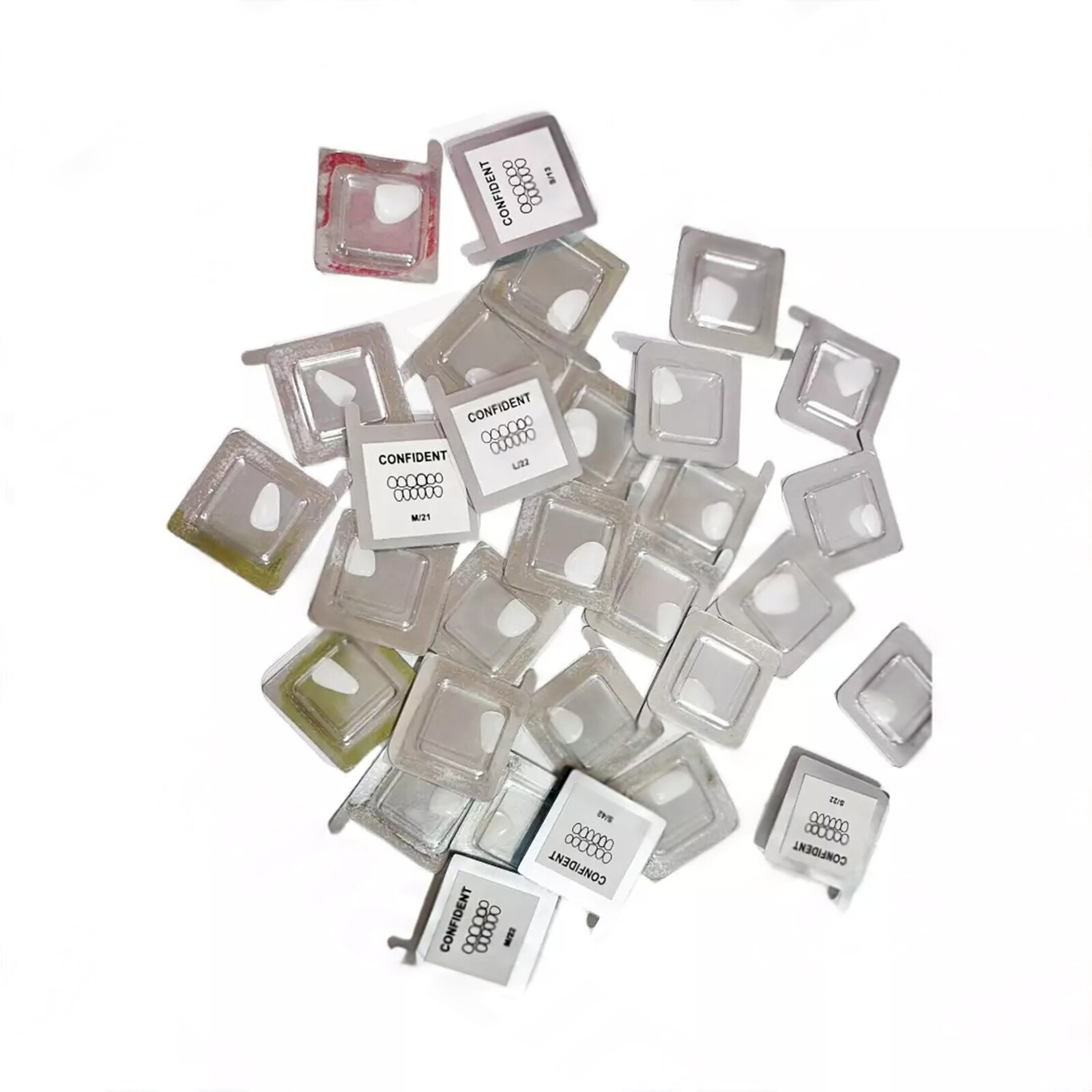 30Size Dental Composite Porcelain Veneers Resin Light Cure Anterior Teeth Veneer