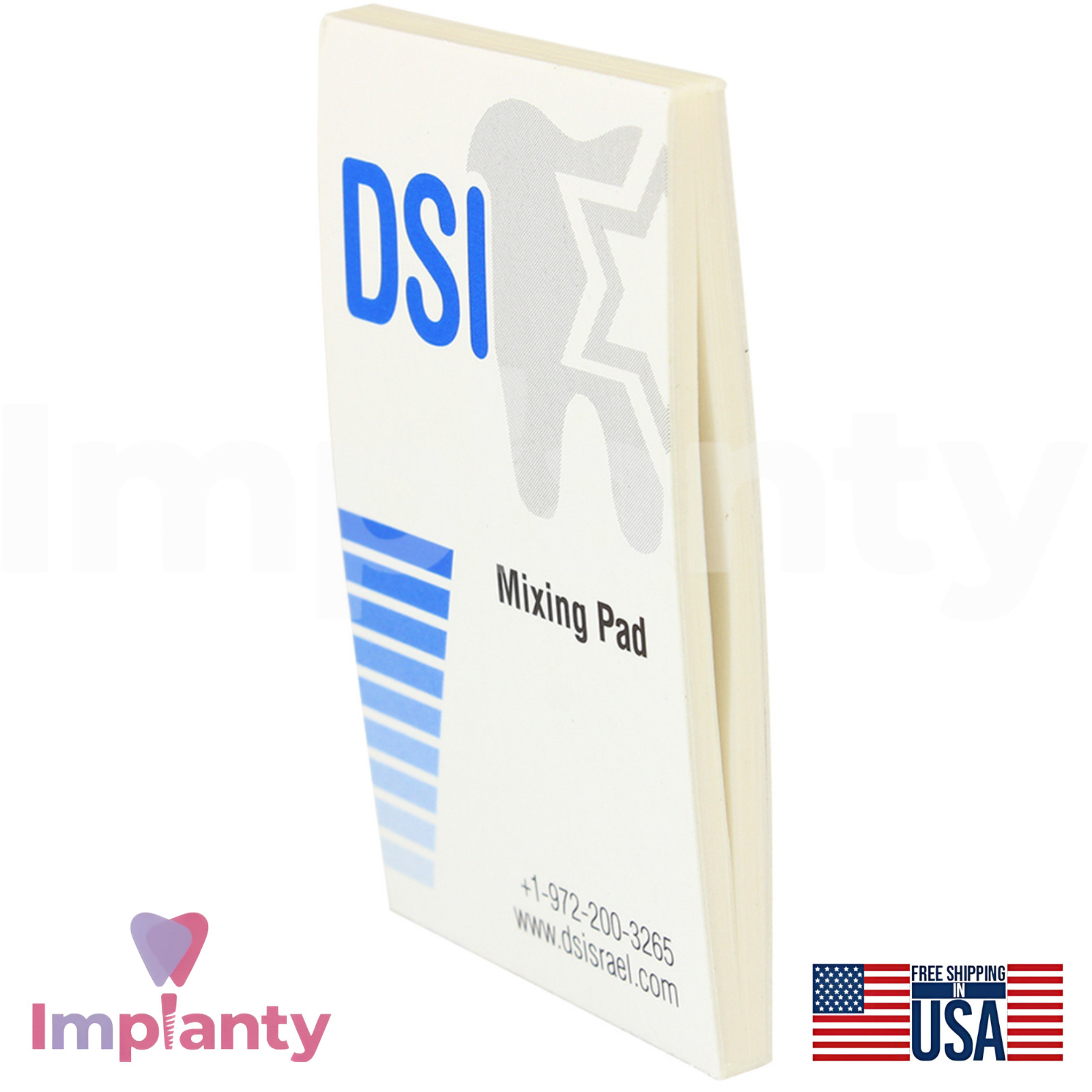 Mixing Pads For Any Two-Components Dental Cement Impression & Filling Materials