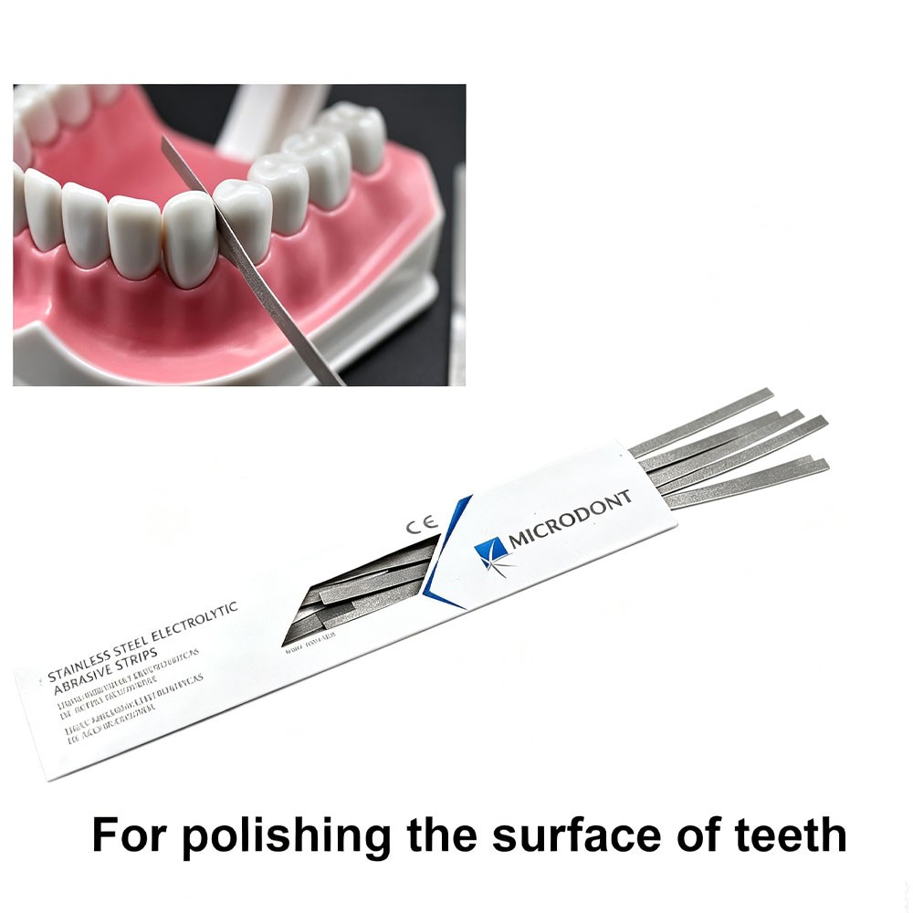 Dental Composite Polishing Strips Fine Coarse Grit One Side Double side 1pk/12pc