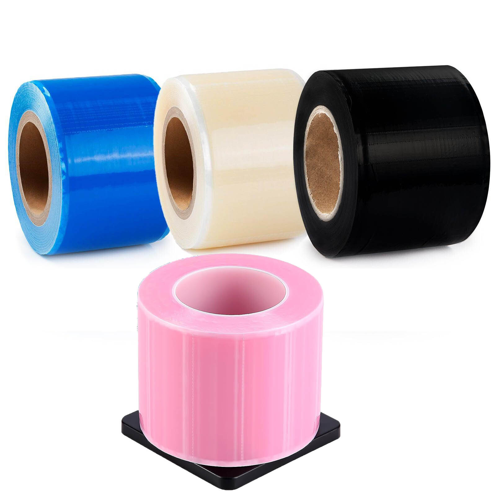 JMU 4″ x 6″ Medical Dental Barrier Film Tattoo Tape Adhesive Roll 1200 Sheets