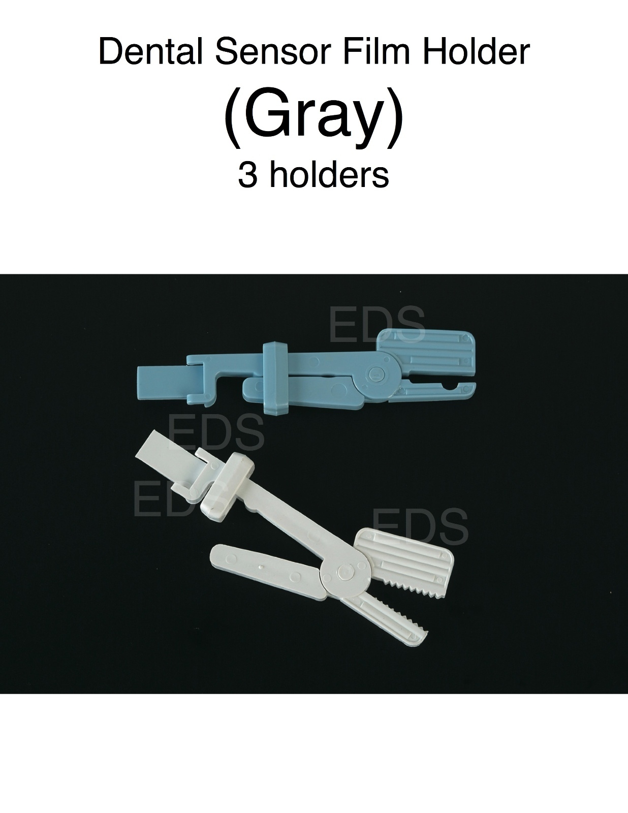 Dental Digital Sensor Film Holder – (Gray) 3 per box