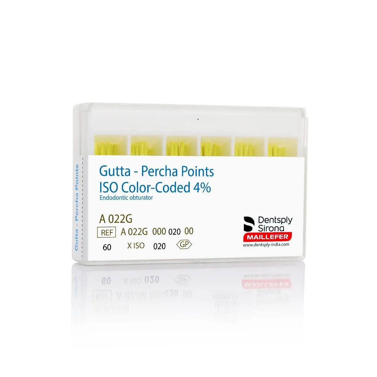 Dentsply Gutta Percha Points 4% Taper All Size