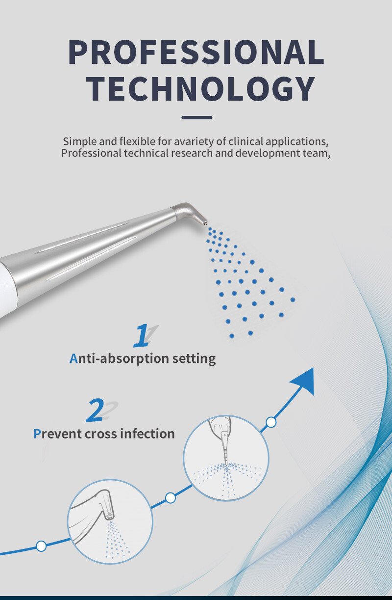 Dental dentist use Dental Jet Air prophy Polisher polishing Handpiece 4 Hole M4