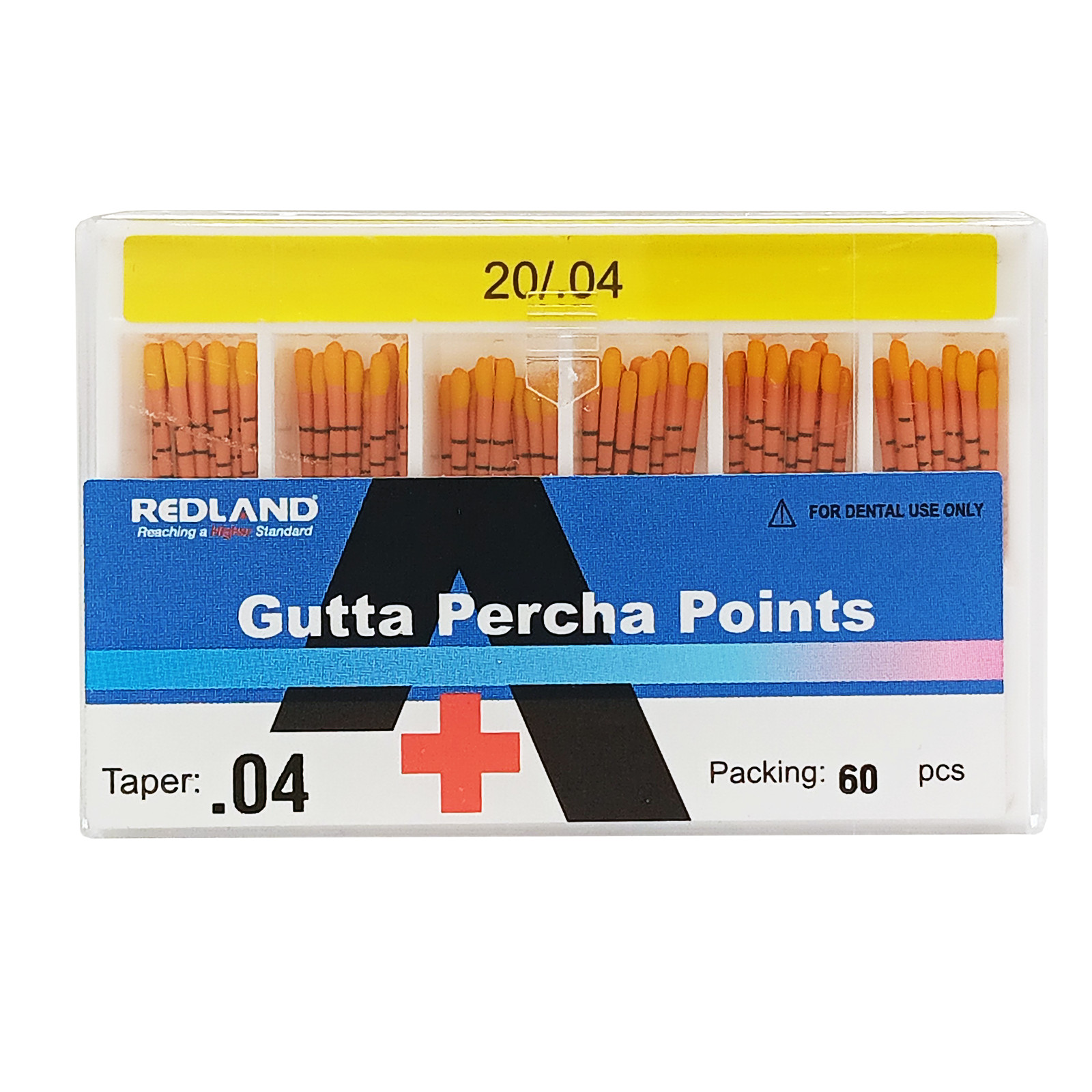 REDLAND MM Marked Endodontic Gutta Percha Point .02/.04/.06 Taper All Size 15-40