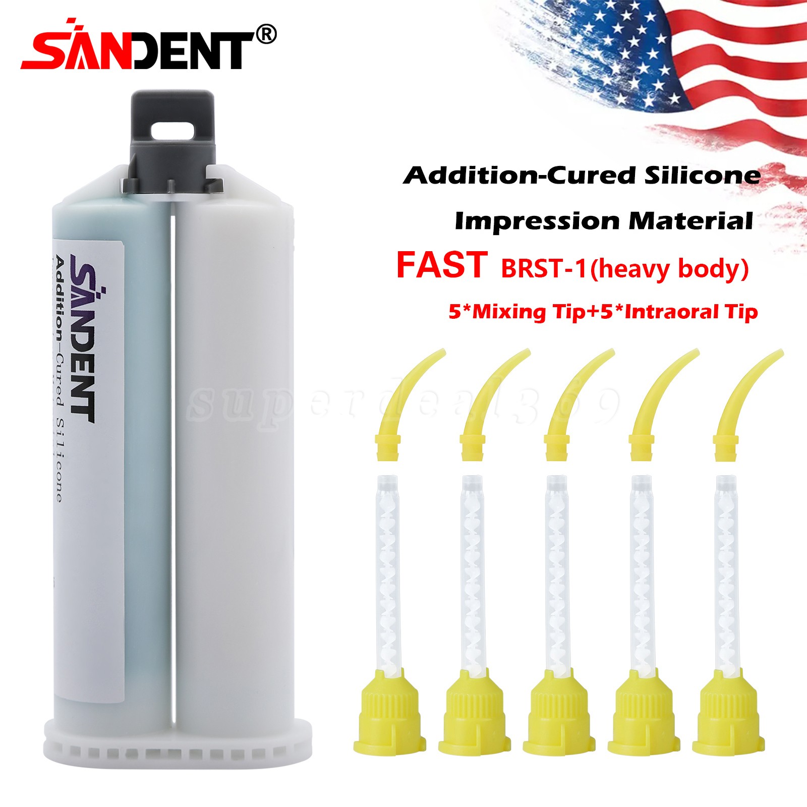 USA Dental Fiber Post Screw Thread Quartz Resin Post + Drills Yabangbang New