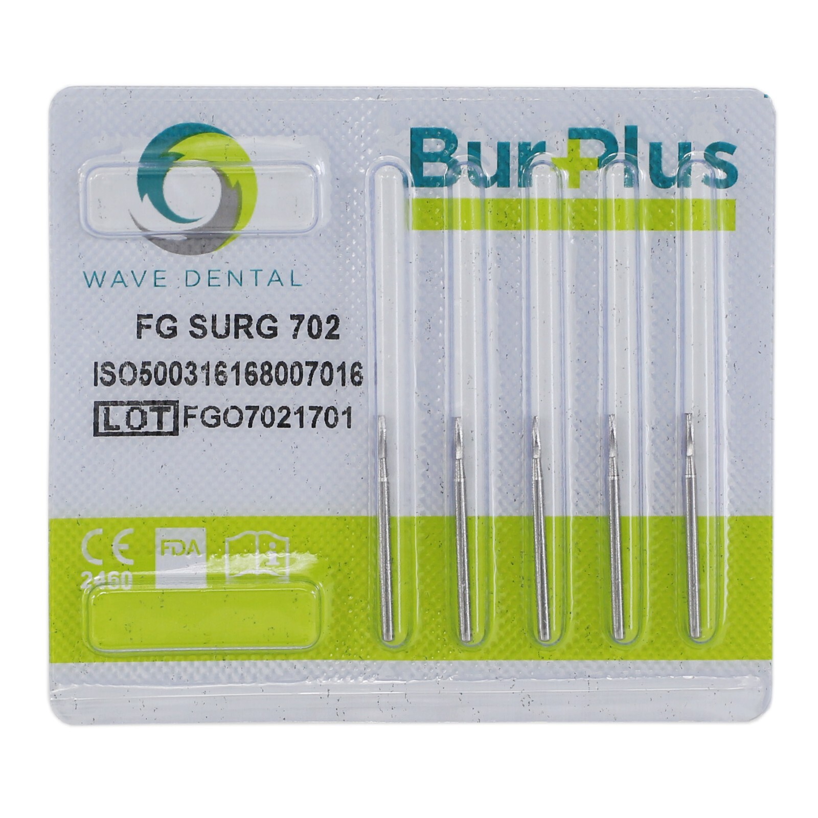 Wave Dental Surgical Carbide Burs 557 557L 702 701 Long FG SURG High Speed 25mm