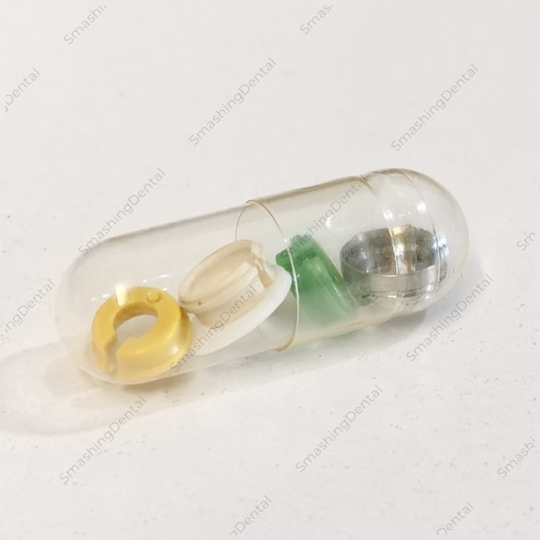 Novaloc Retention Insert Caps Dental PEEK Cap Matrix Titanium Housing Caps Mount