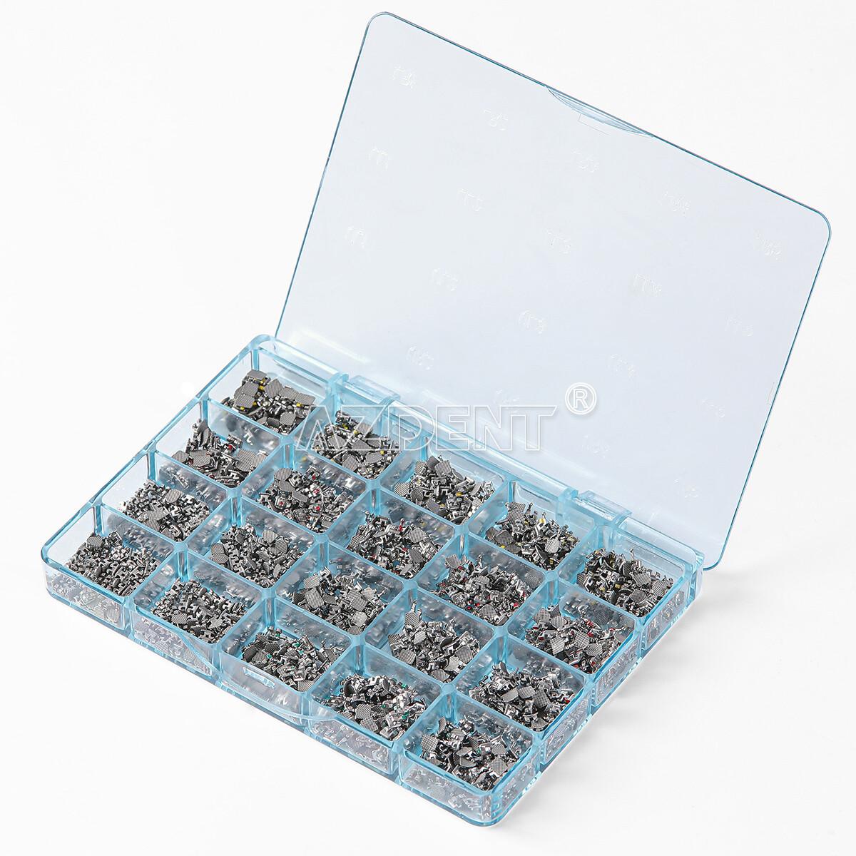 Dental Ortho Brackets Mini Roth/MBT .022″ Hooks 3 4 5/ 1st Molar Buccal Tubes