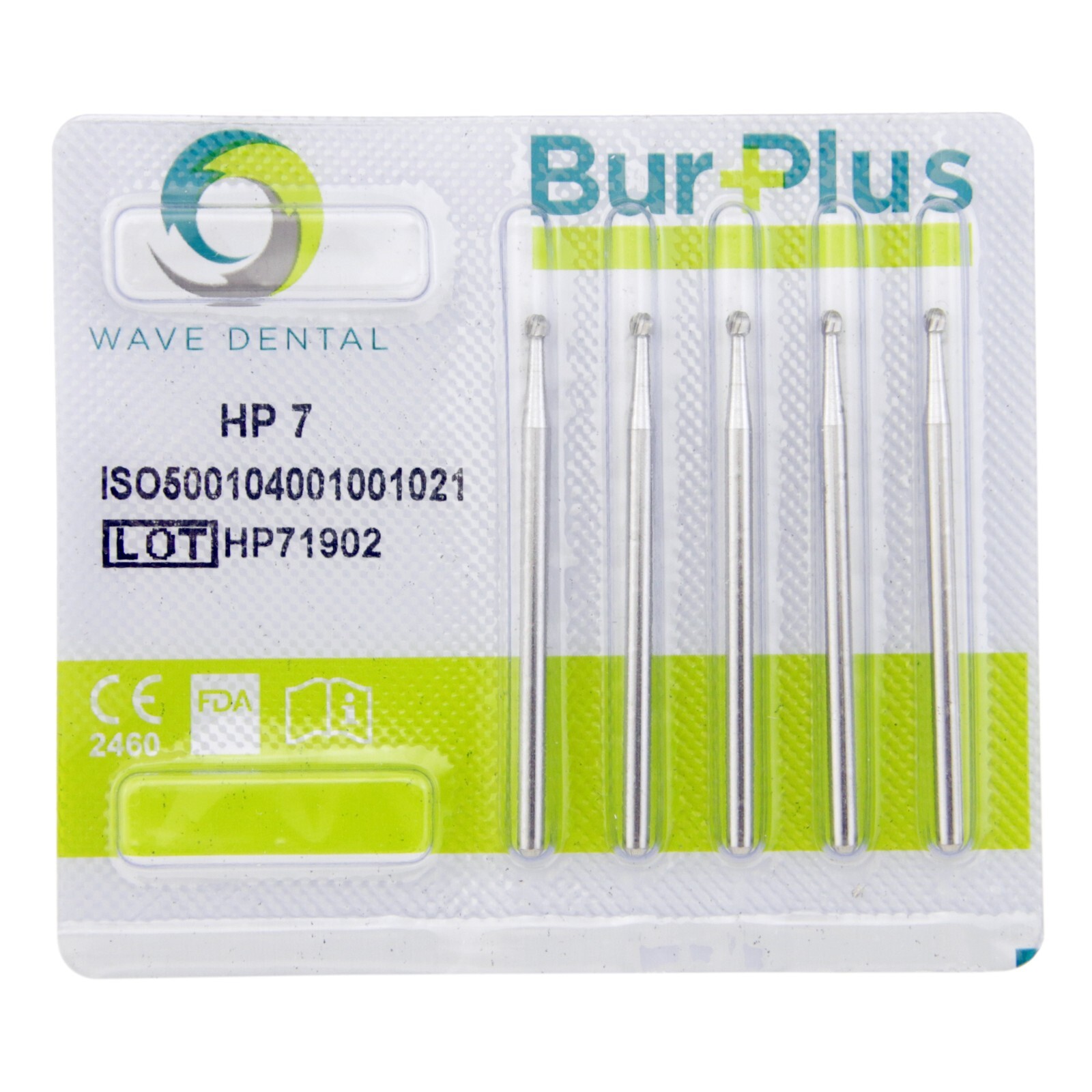 Wave Dental HP Long Shank 44.5mm Tungsten Carbide Bur Straight Handpiece Lab