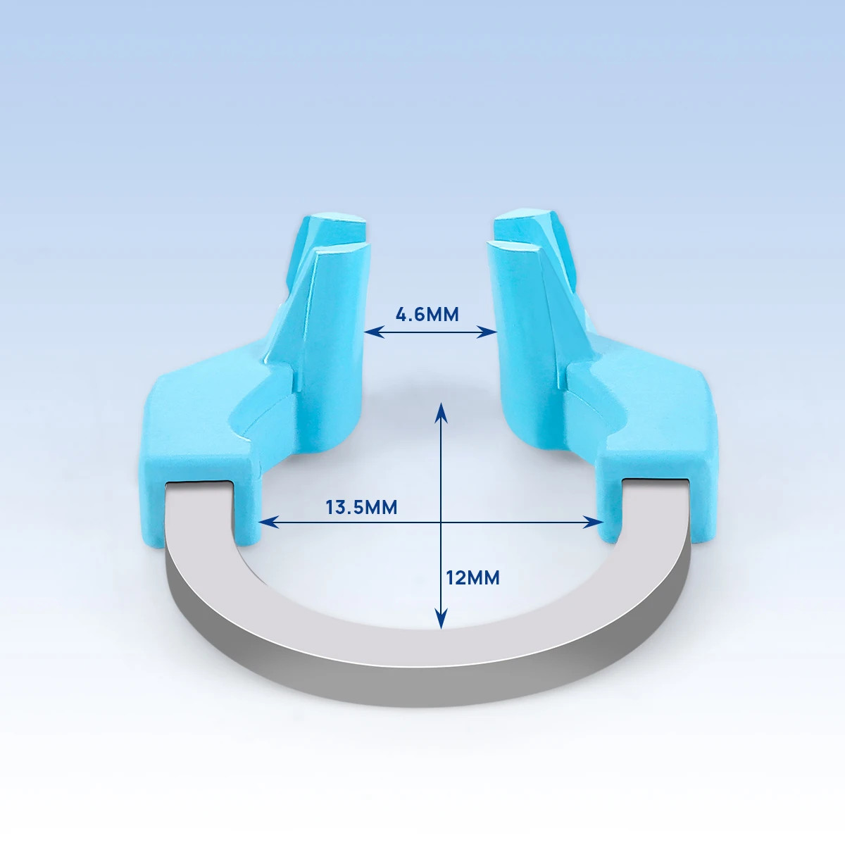 1Pc Dental Clamp Ring Sectional Contoured Matrix System Nickel Titanium Matrix