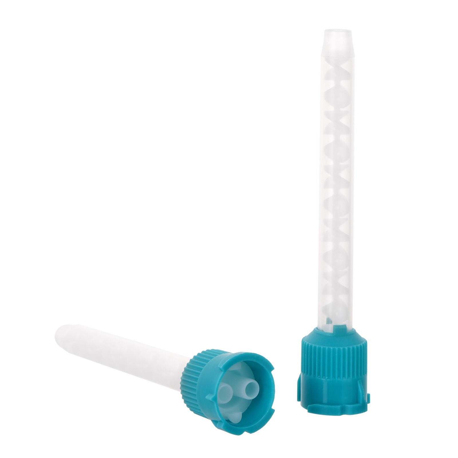 500(10 Bags) Dental Mixing Tips Impression HP Tips Teal 6.5mm(1:1)