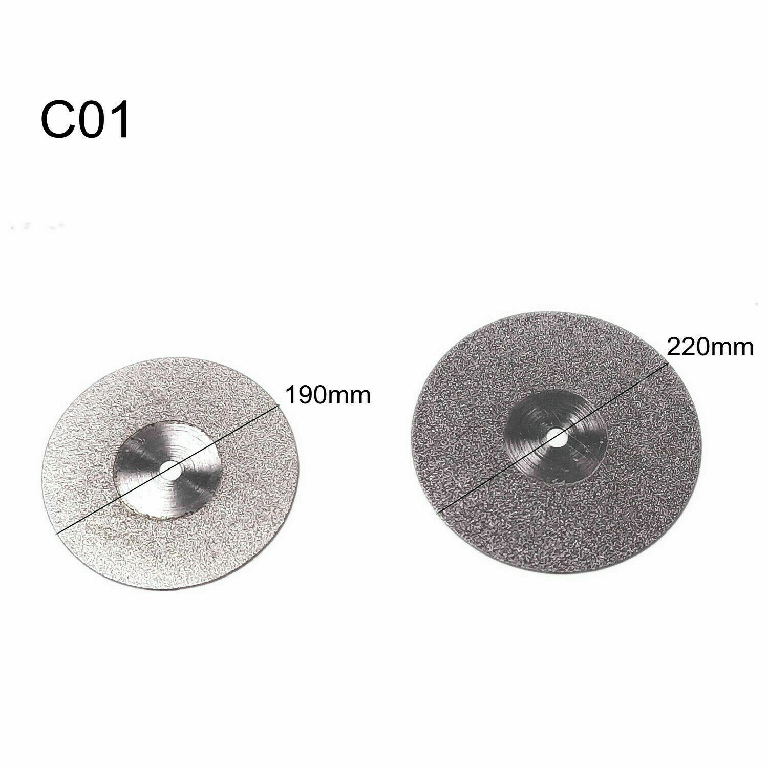Dental Lab Porcelain Teeth Polishing Diamond Plaster Discs Cutting Bur 190/220mm