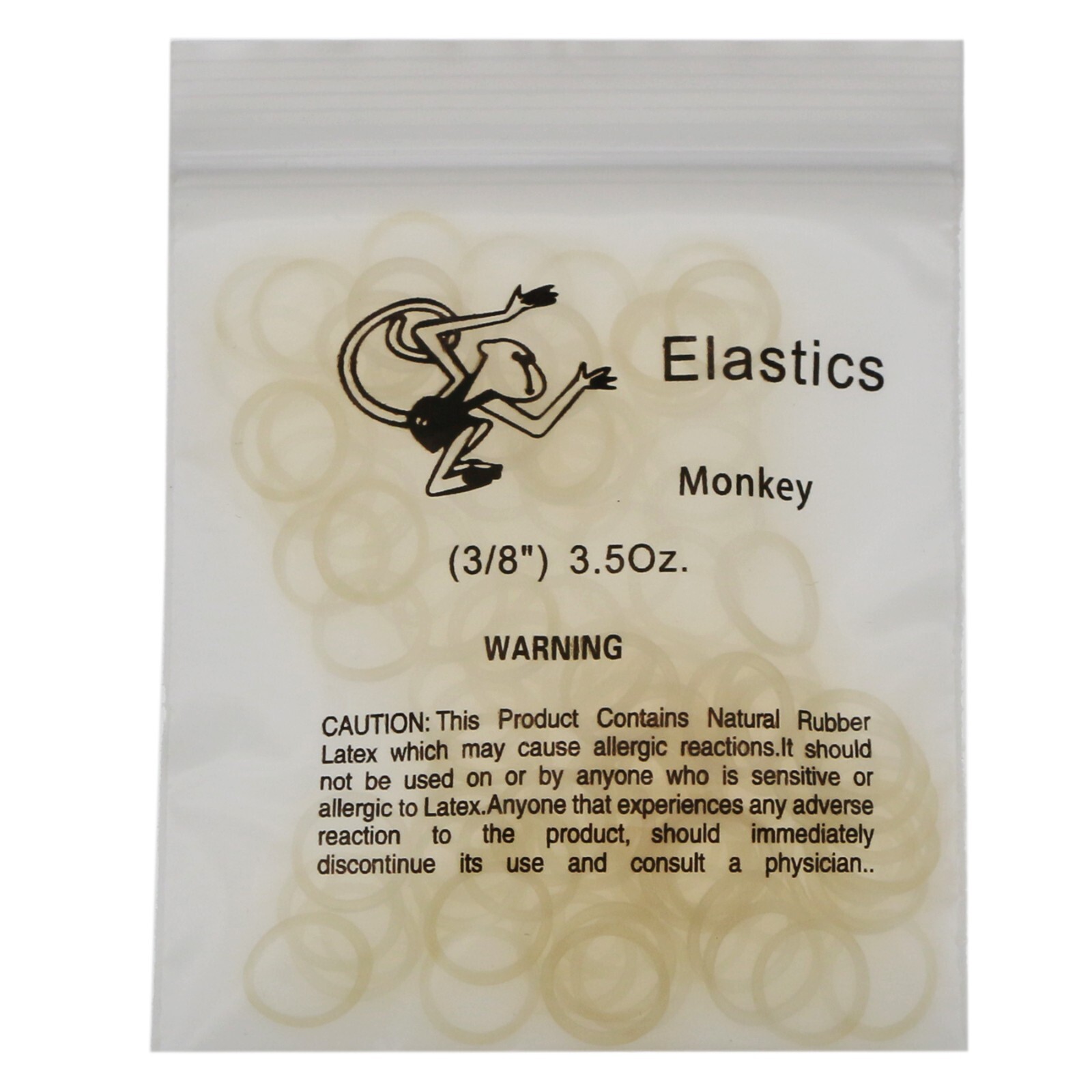 Dental Orthodontic Elastics Rubber Bands Ortho Latex Braces 3.5 5.0 6.5 OZ