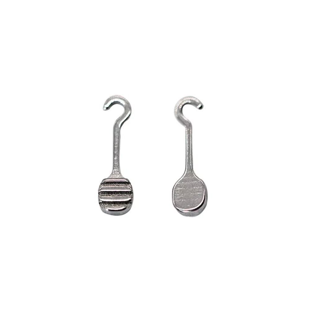 10Pcs/pack Dental Orthodontic Bondable Sliding Crimpable Hook Long Curved