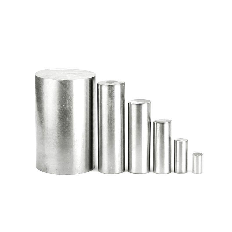 Ø1-60mm Pure Nickel Round Bar Rod For Electroplating Anode Element 100mm 500mm L