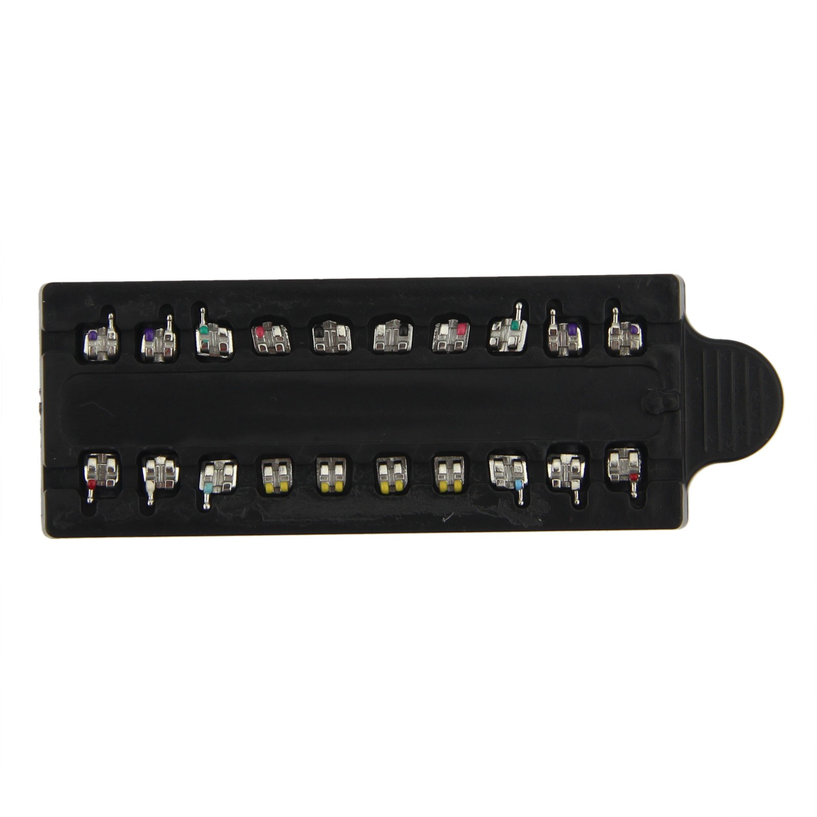 Orthodontic Metal Brackets OC Mini MIM Braces MBT Roth 022 345 Hooks Twin Braces