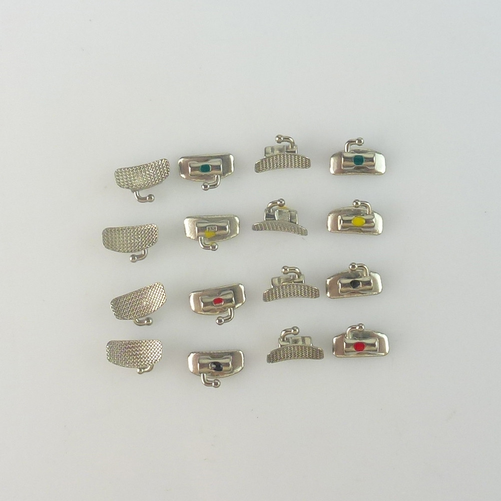 50bags Dental Orthodontic Buccal Tubes Non-conv MBT/ROTH Molar brackets 1ST/2ND