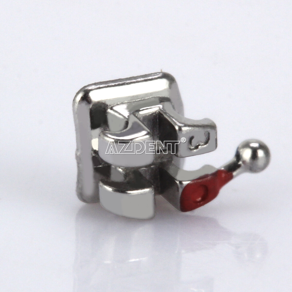 10 Packs AZDENT Dental Orthodontic Bracket Monoblock MIM Mini Roth.022 345 Hooks