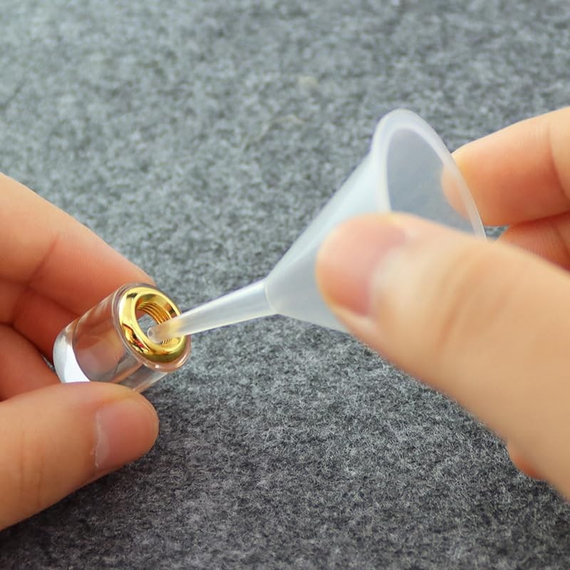 Mini Funnel 10 Pcs Kitchen Use Funnels Small Narrow Neck Plastic Urn Filling Too