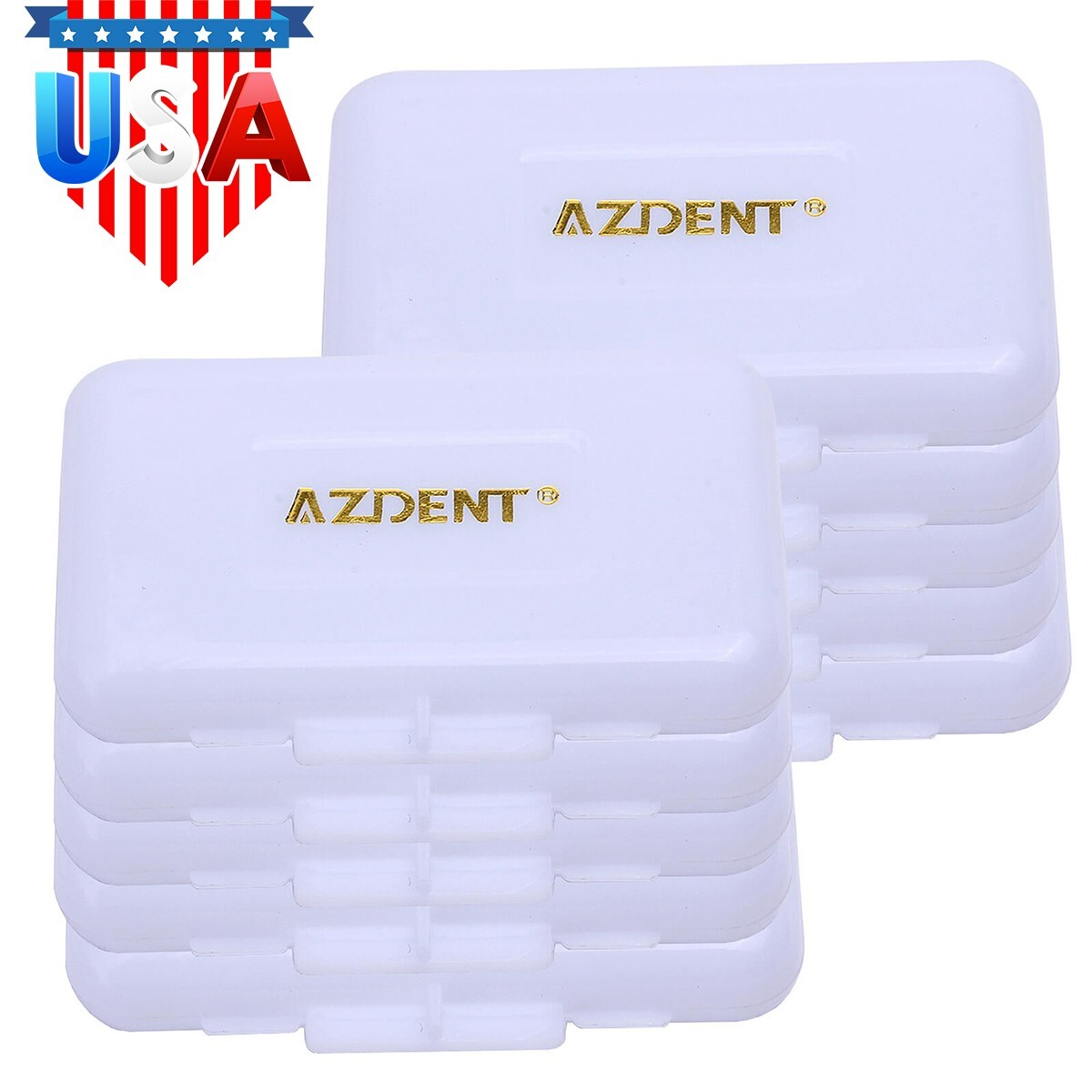 100 Boxes AZDENT Dental Orthodontic Wax Original Scent For Braces Gum Irritation