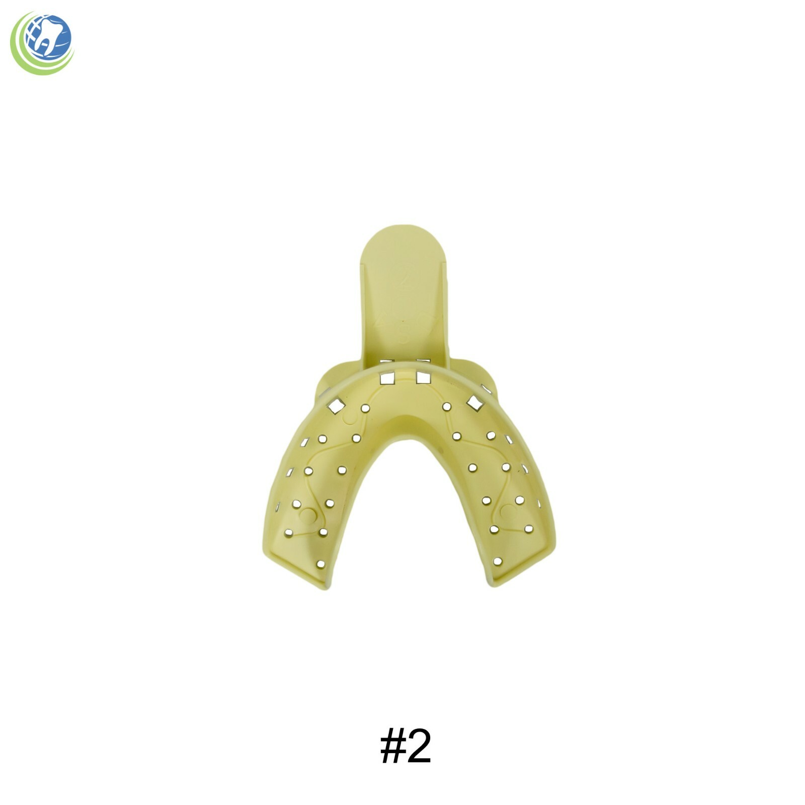 100 DISPOSABLE PLASTIC AUTOCLAVABLE IMPRESSION TRAYS DENTAL EMPORIUM CHOOSE SIZE