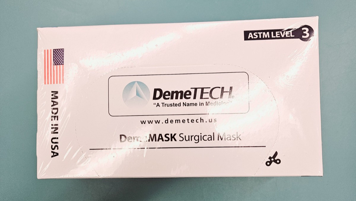 QTY 5-#50 PCS / BOX SURGICAL MASKS (NEW)