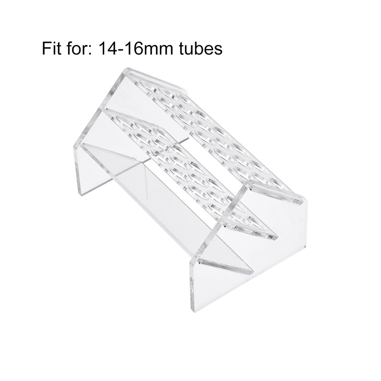 uxcell Slant Rack Acrylic Test Tube Holder 18 Wells for 10ml/15… FAST USA SHIP