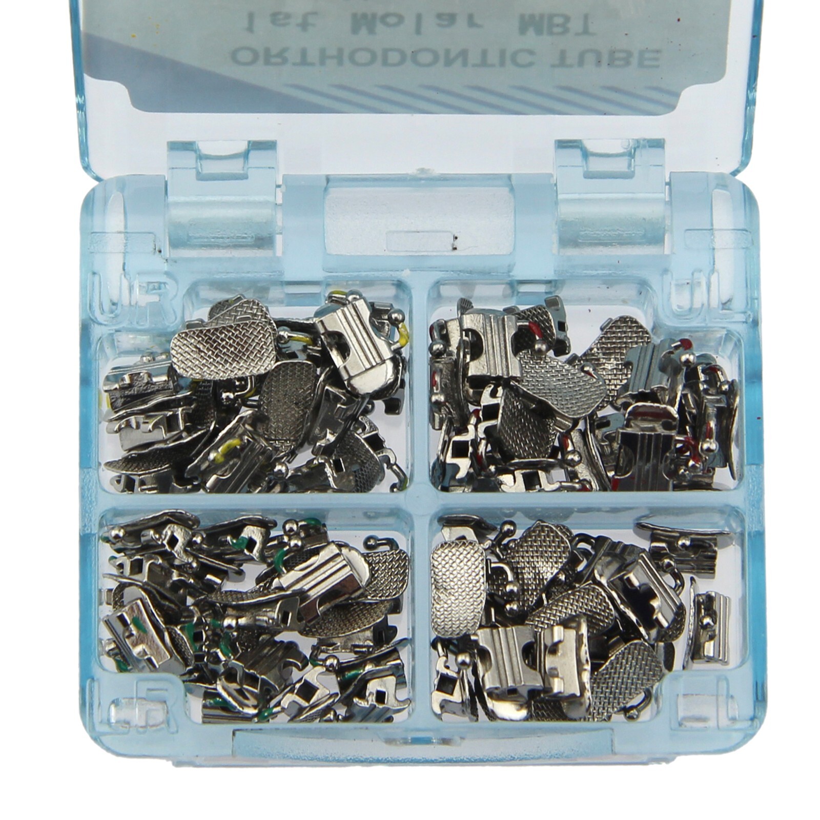 20Types Dental Orthodontic Buccal Tubes 1st 2nd Molar Bracket Bondable Roth MBT