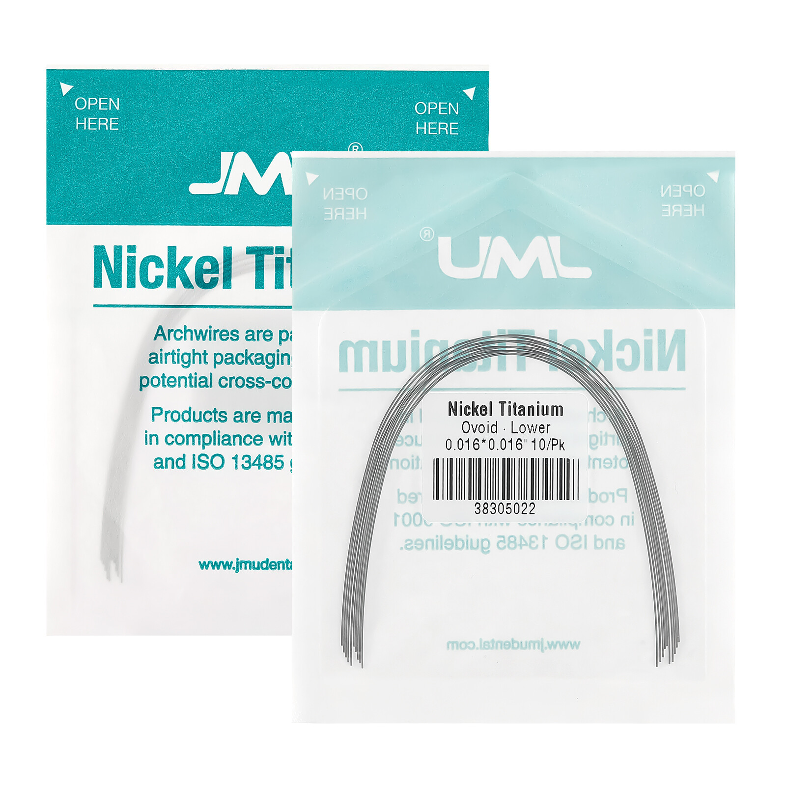 10pack Dental OrthoArchwire Nicke Super Elastic Ovoid Round/Rectangular All size