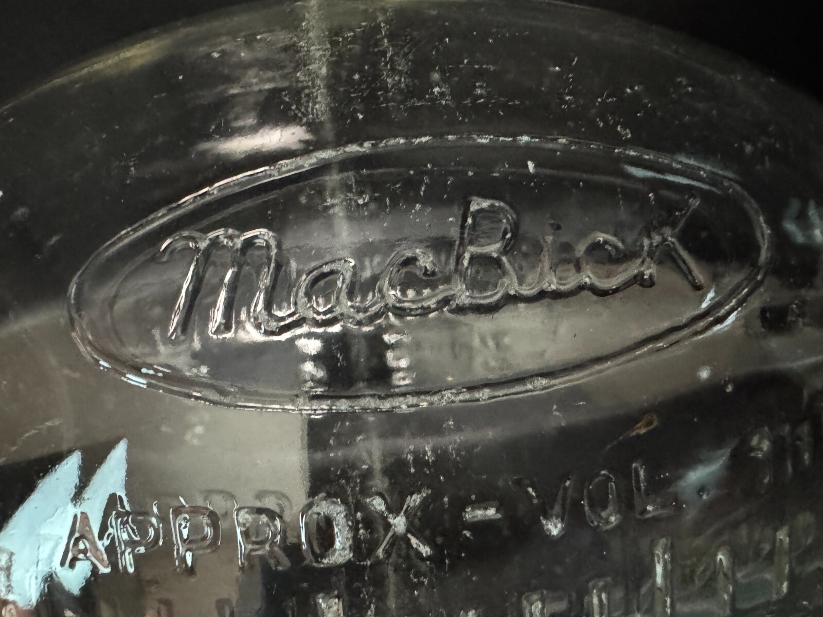 Antique MacBick Rare Pyrex American Laboratory Beaker 2000ml Vintage Lab Glass B