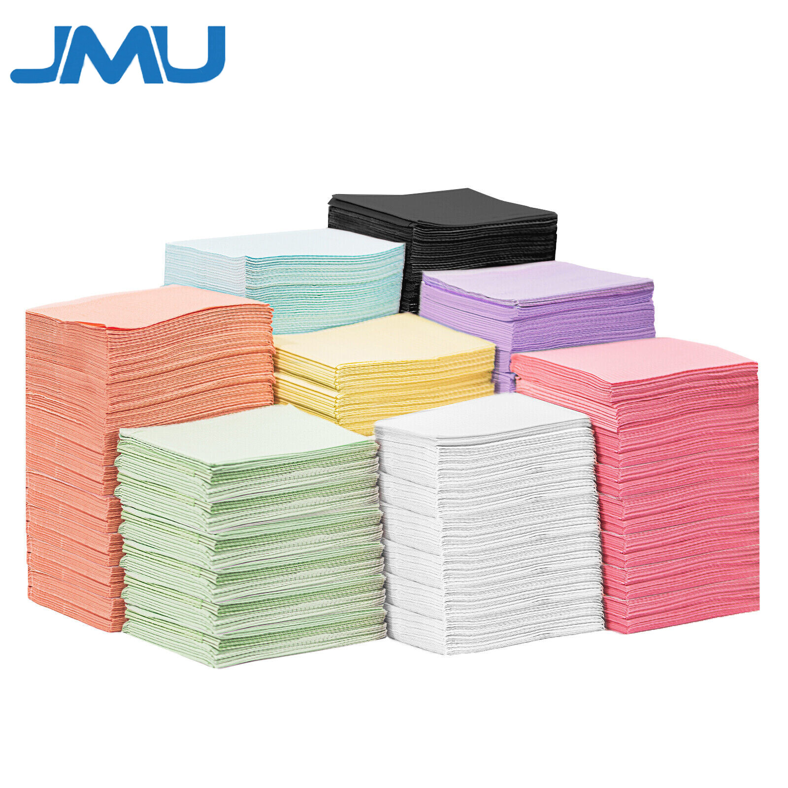 JMU 2000PCS Disposable Dental Bibs 3-Ply Tattoo Towel 13″x18″ Waterproof Medical
