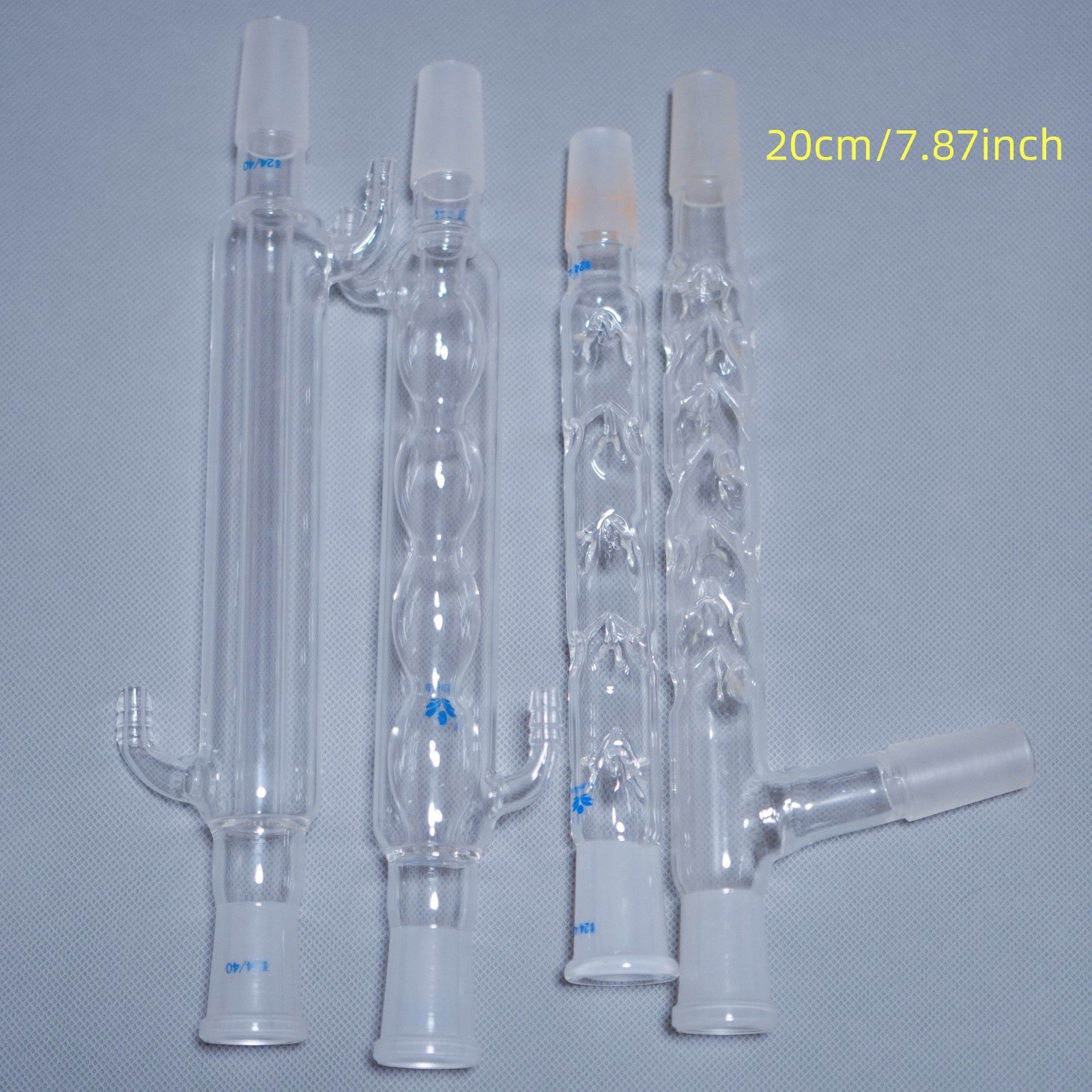 Lab glass allihn condenser liebig condenser 24/40 lab glassware supplier