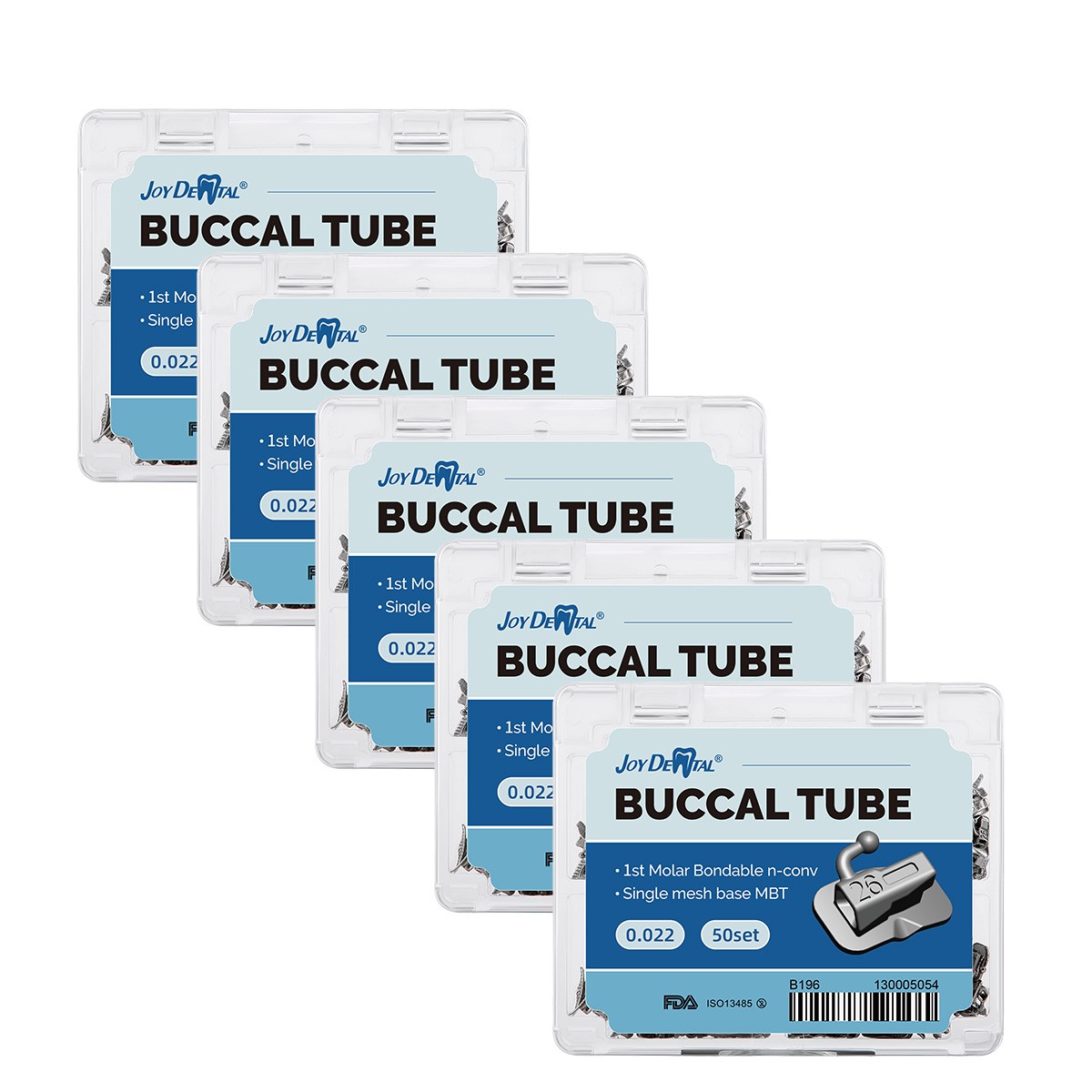 100 Box Dental Orthodontic Wax Blue-Mint Flavor Scent For Braces Gum Irritation