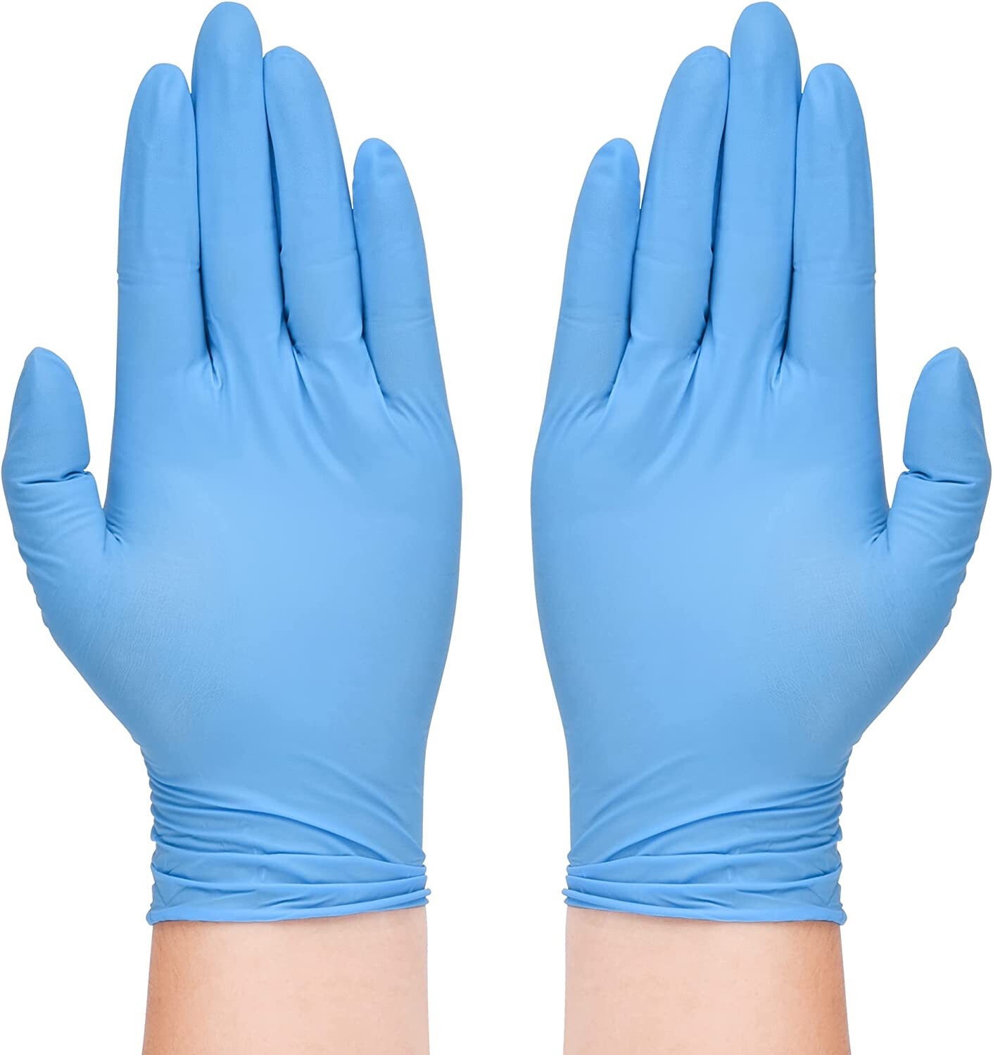 2000pcs Non-Latex Nitrile Gloves Powder Free Thicken 4 mil M/L Durable Rubber US